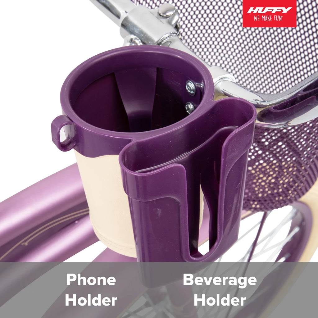 24 Inch Purple Satin Cruiser Bike G954793