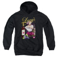 Black Youth Pullover Hoodie Sweatshirt F186