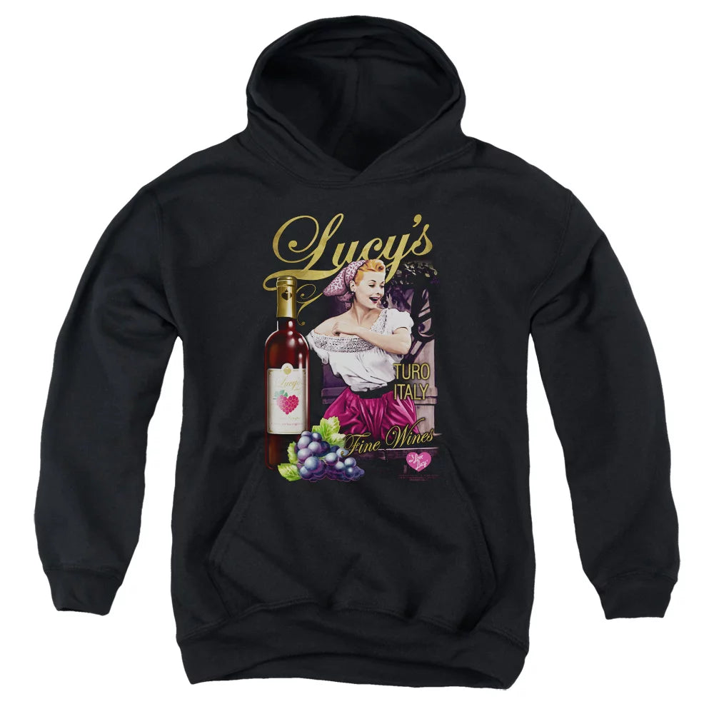 Black Youth Pullover Hoodie Sweatshirt F186