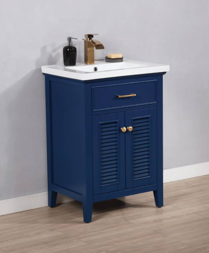 Gray Single Sink Vanity V57631