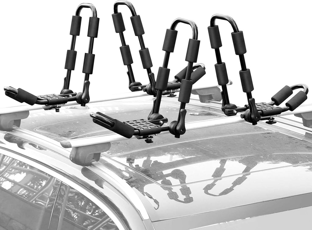 Black Rooftop Kayak Rack 4pcs/Set V109
