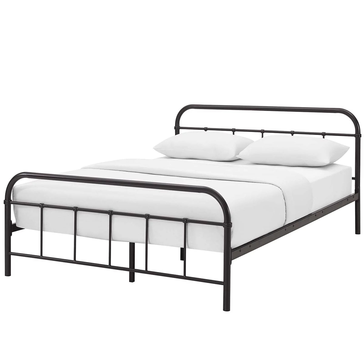 Queen Size Metal Platform Bed Frame X52816