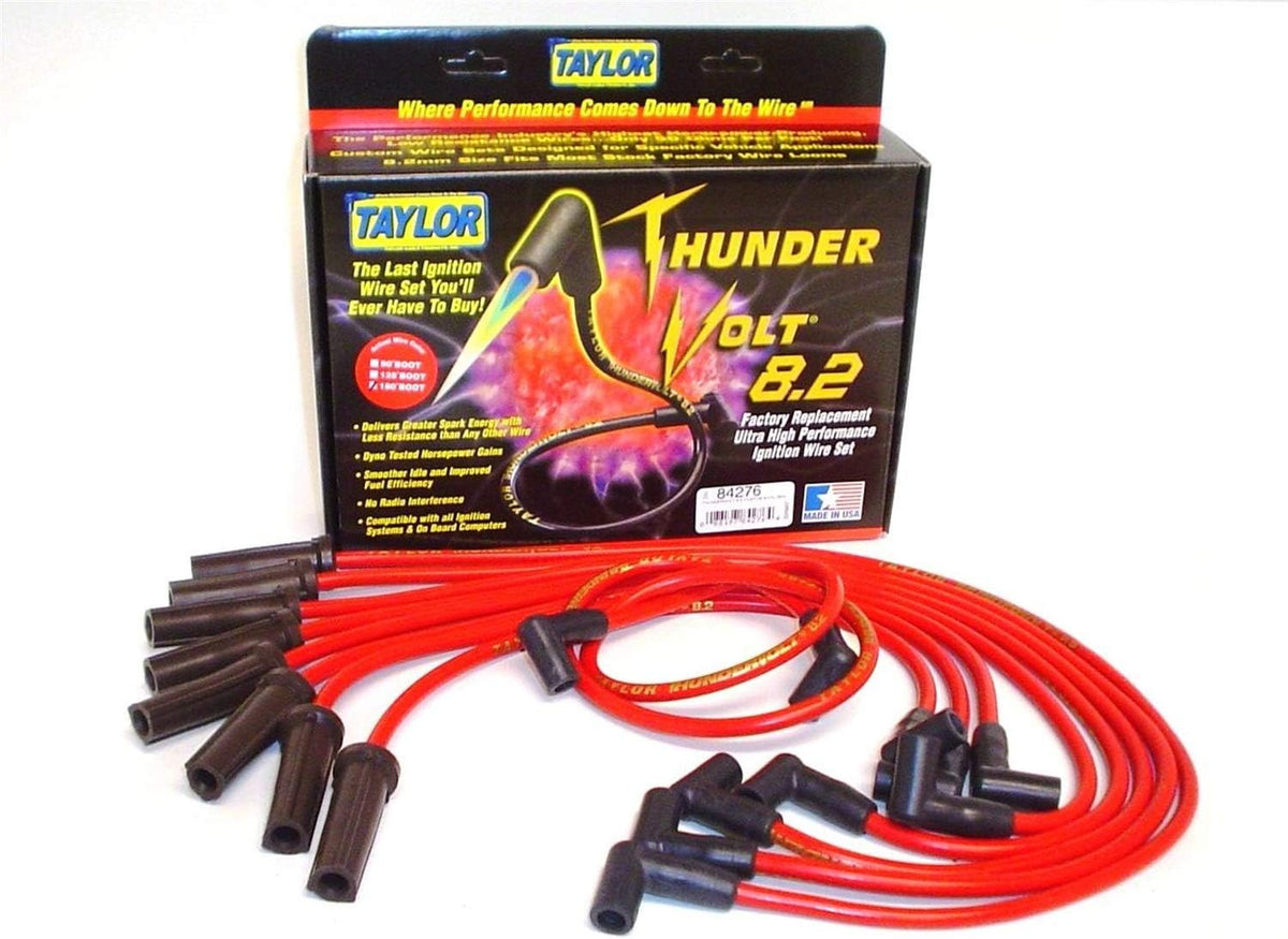 Red 8.2 Spark Plug Wire Set W444118