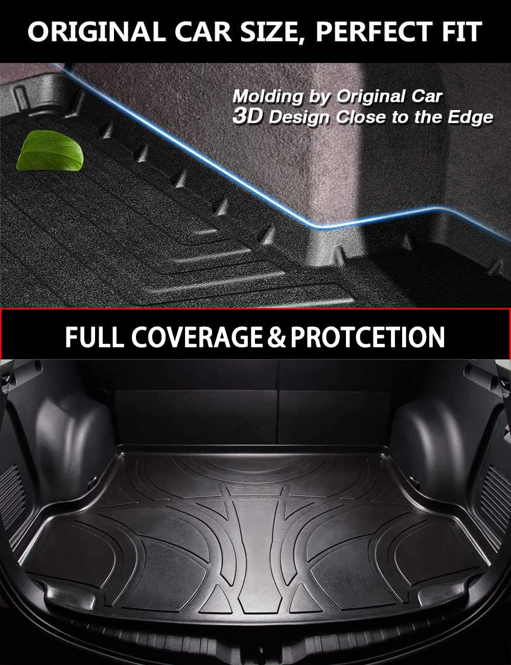 3D Waterproof TPO Cargo Trunk Tray Floor Mats T13819