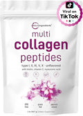 Hydrolyzed Multi Collagen Protein Powder 2lbs Unflavored I42256