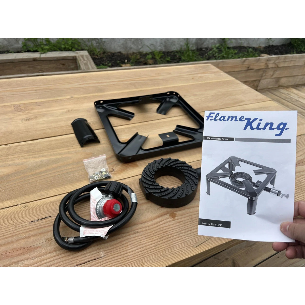 Turkey Fryer Single Propane Burner Outdoor Cooker Y413431