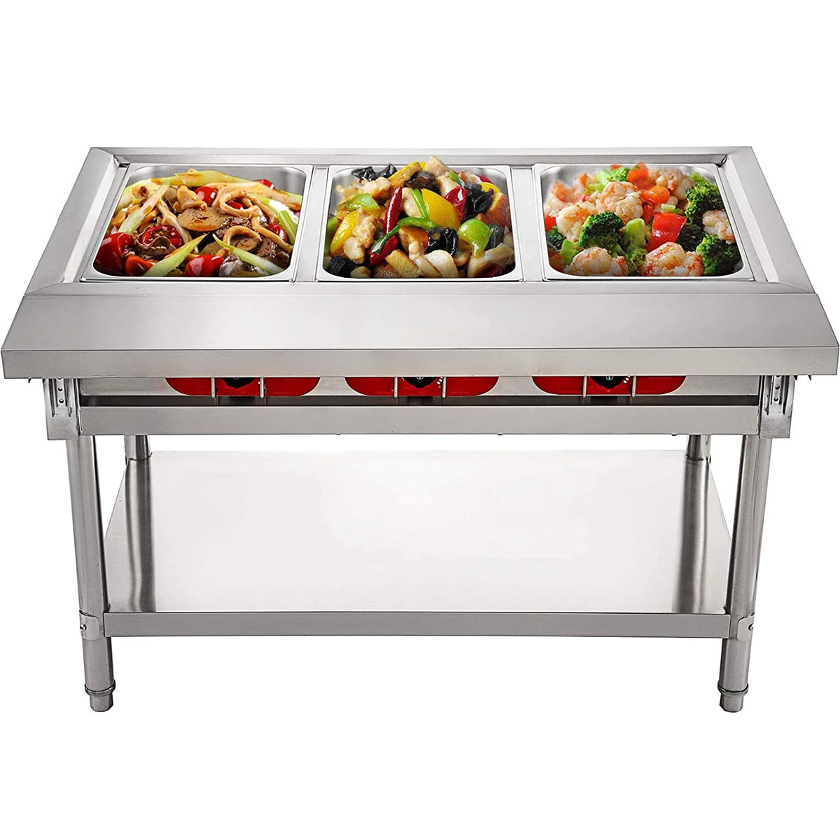 3 Pot Commercial Electric Food Warmer Y215