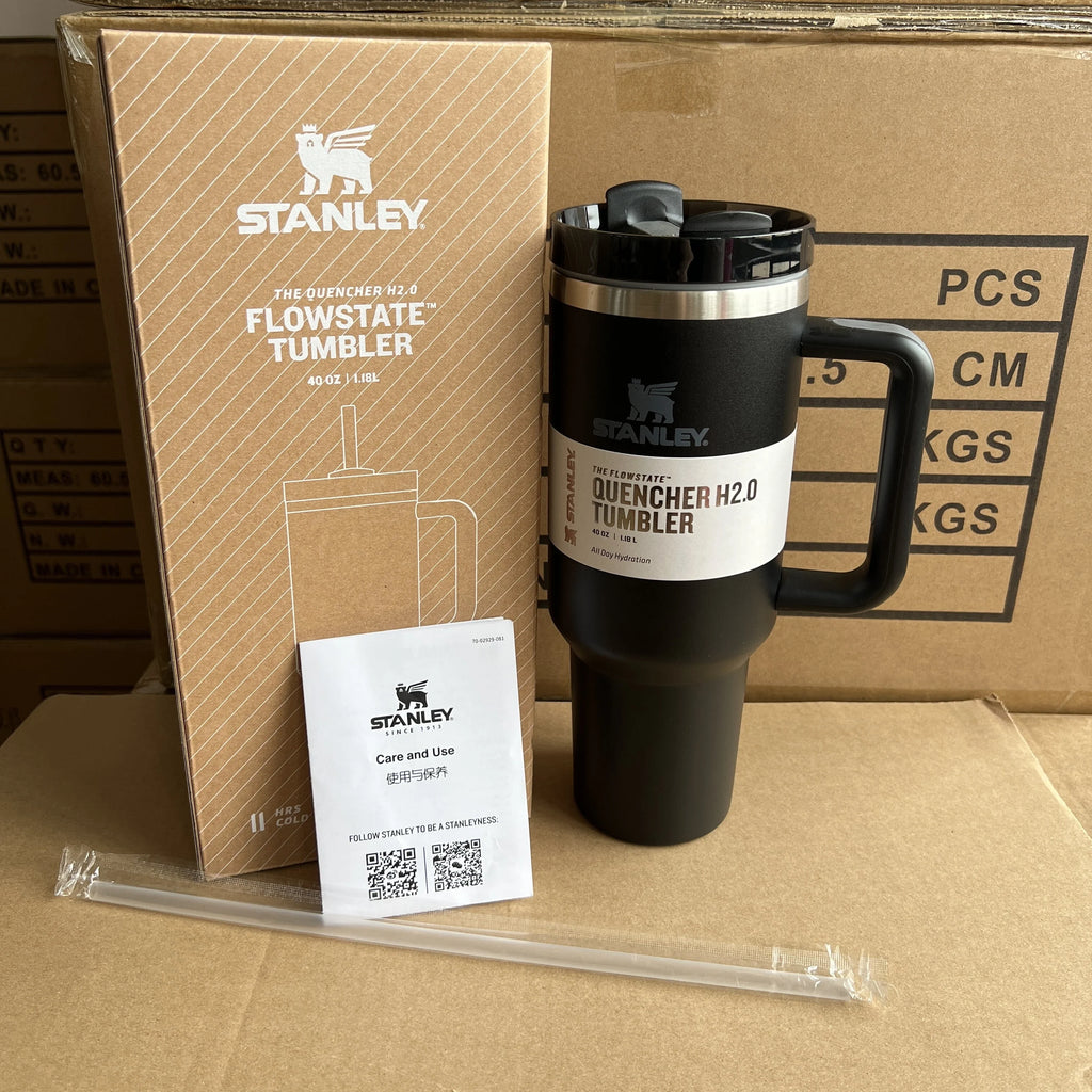 40oz Stainless Steel Tumbler Black M9843