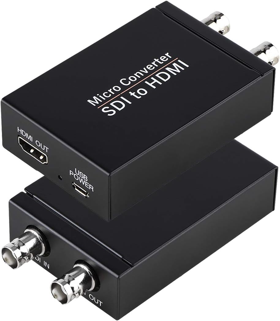 SDI to HDMI Video Converter, Pack of 2 O342752
