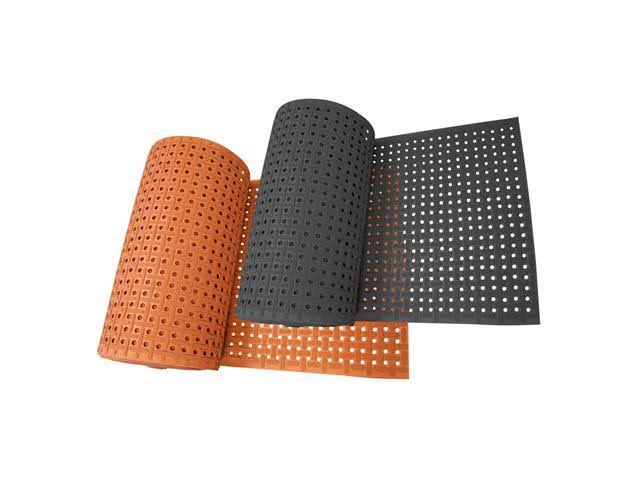 3/8 in x 34 in x 6 ft Red Non-Slip Nitrile Rubber Matting V47773