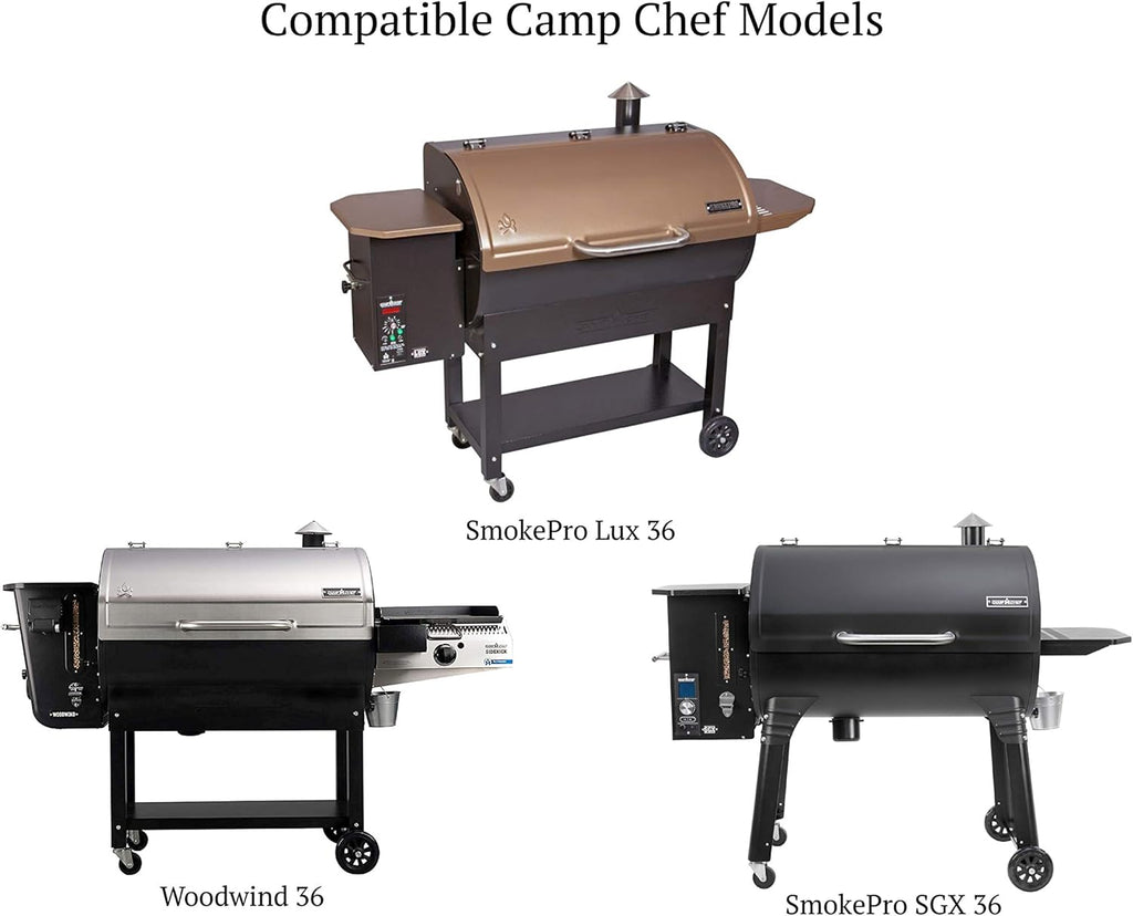 Gray Heavy Duty All-Weather Pellet Grill Cover E543