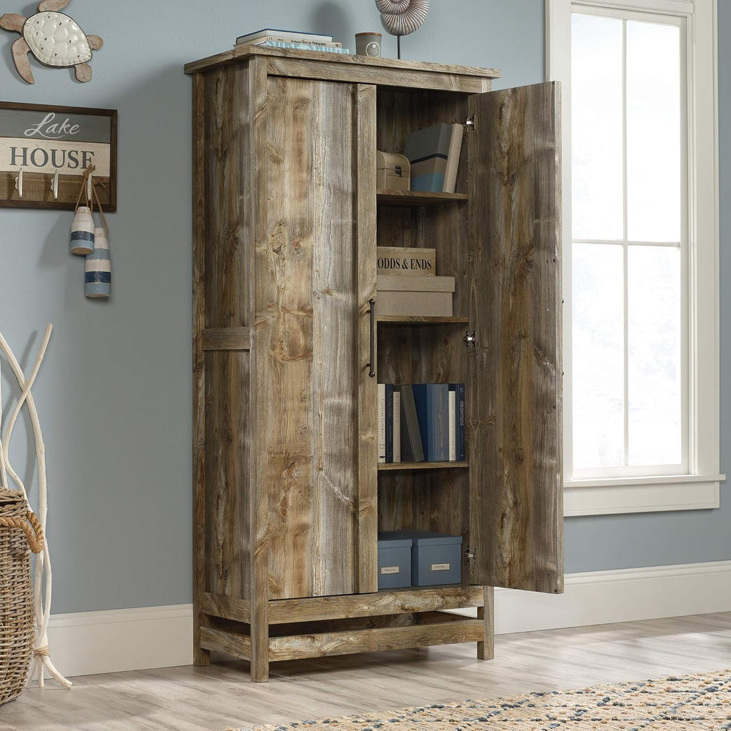 Rustic Cedar Storage Cabinet L874256