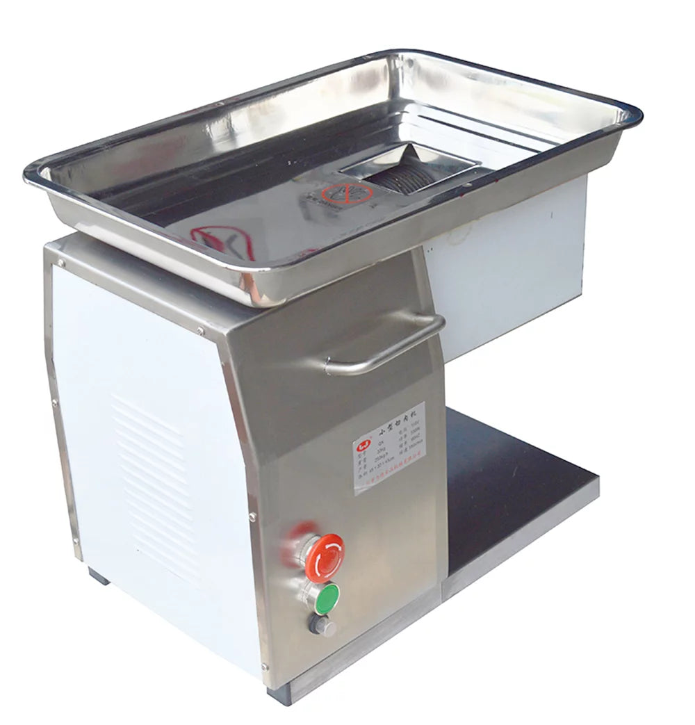 Commercial Meat Slicer 3mm Blade Stainless Steel D136382