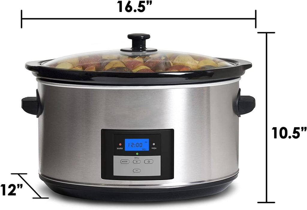 8.5 Quart Programmable Electric Slow Cooker D772