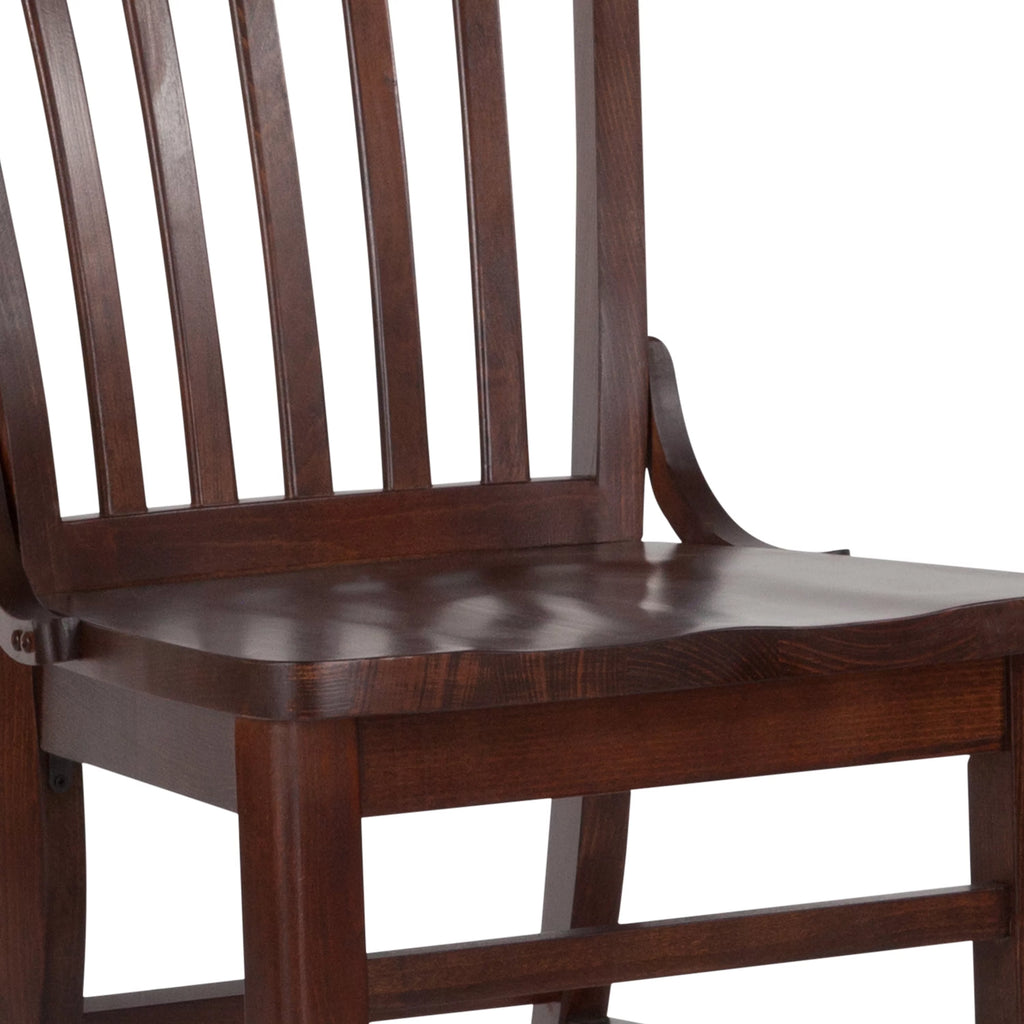 Walnut Wood Restaurant Chair Z599057
