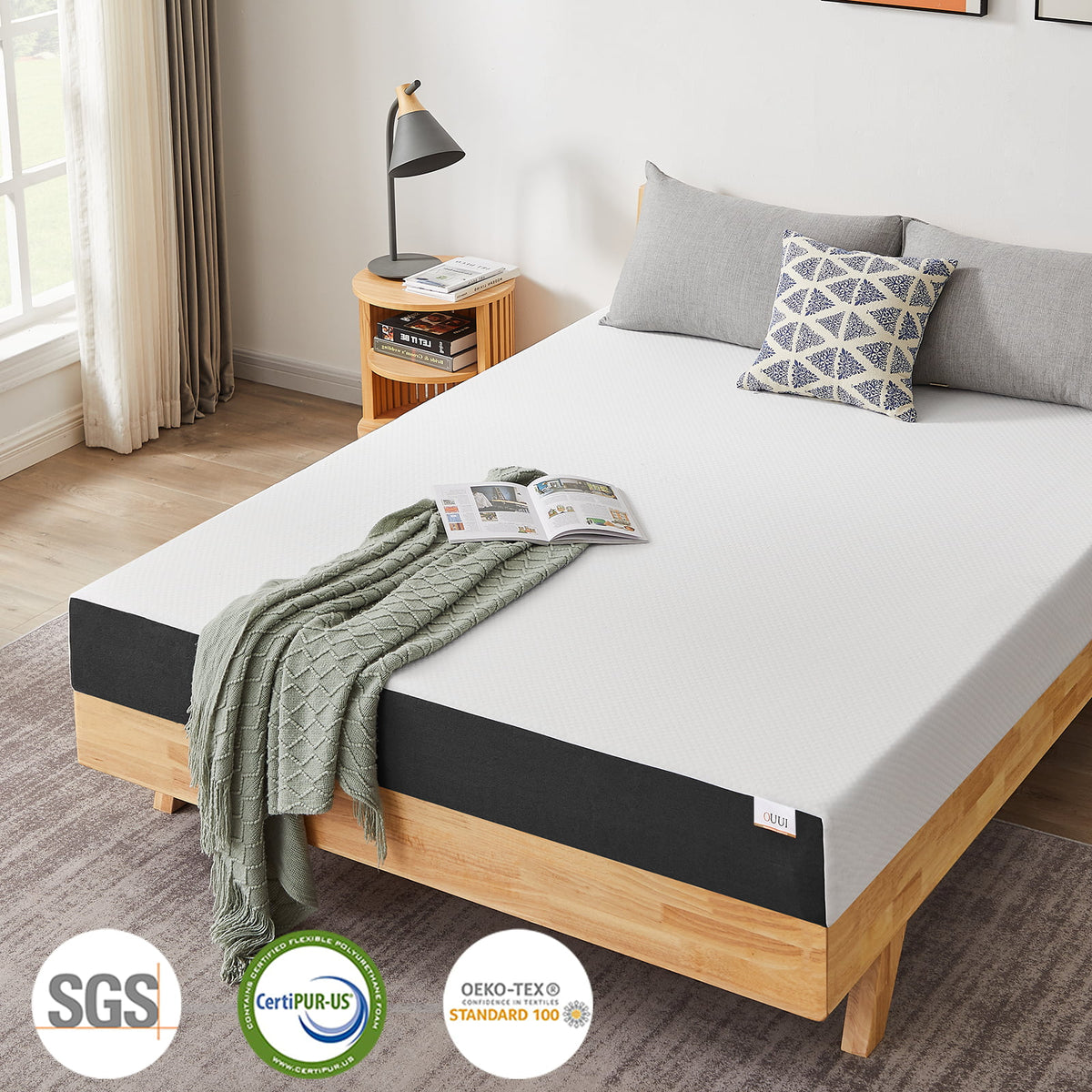 5 Inch Gel Memory Foam Full Size Mattress O311752