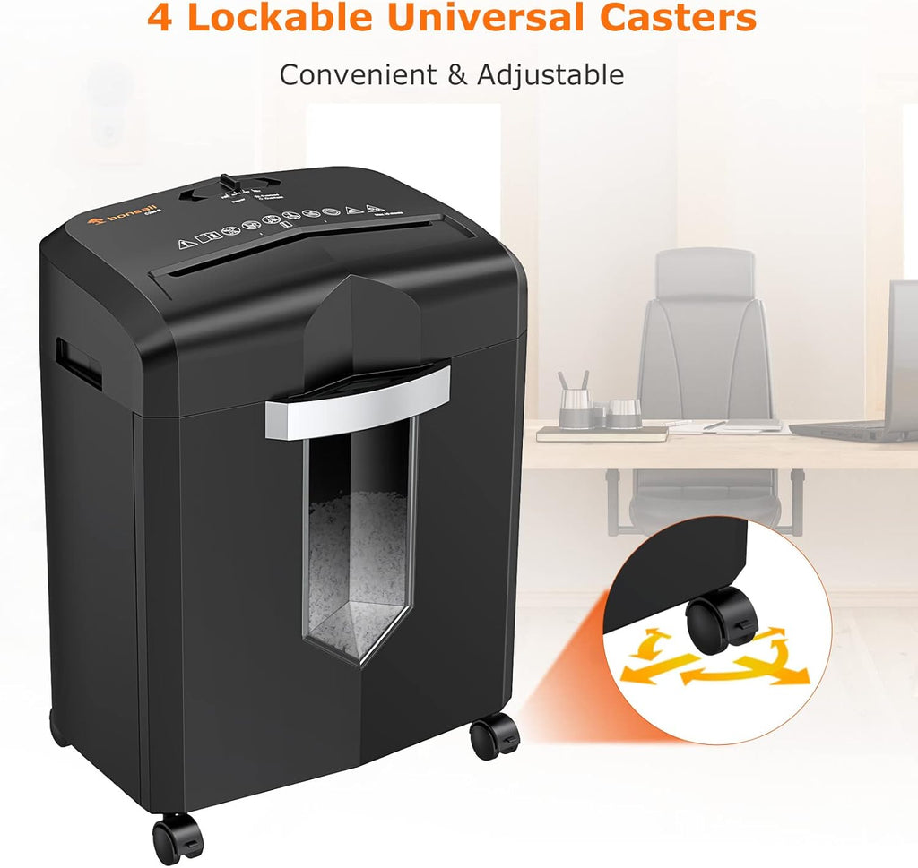 10-Sheet Micro-Cut Paper Shredder with 4.2 Gal Pullout Bin L71610