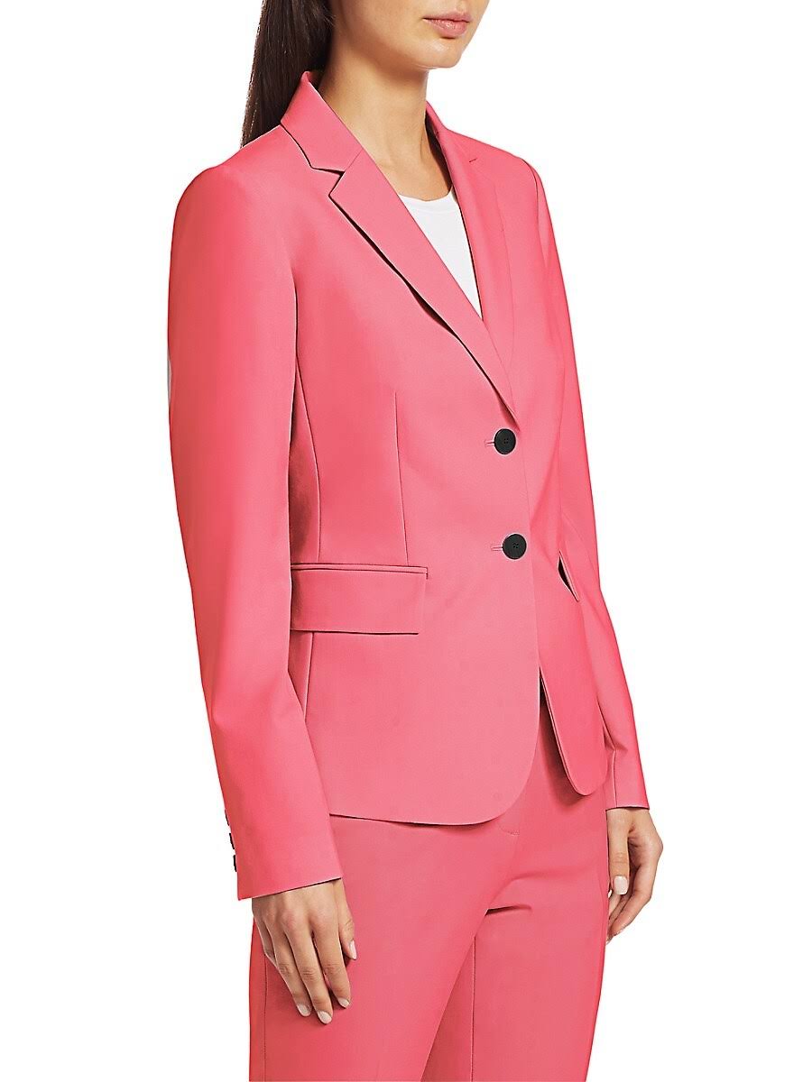 Deep Navy Wool-Blend Blazer N51717
