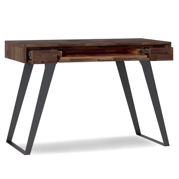 54 inch Wide Solid Acacia Wood Desk A4396