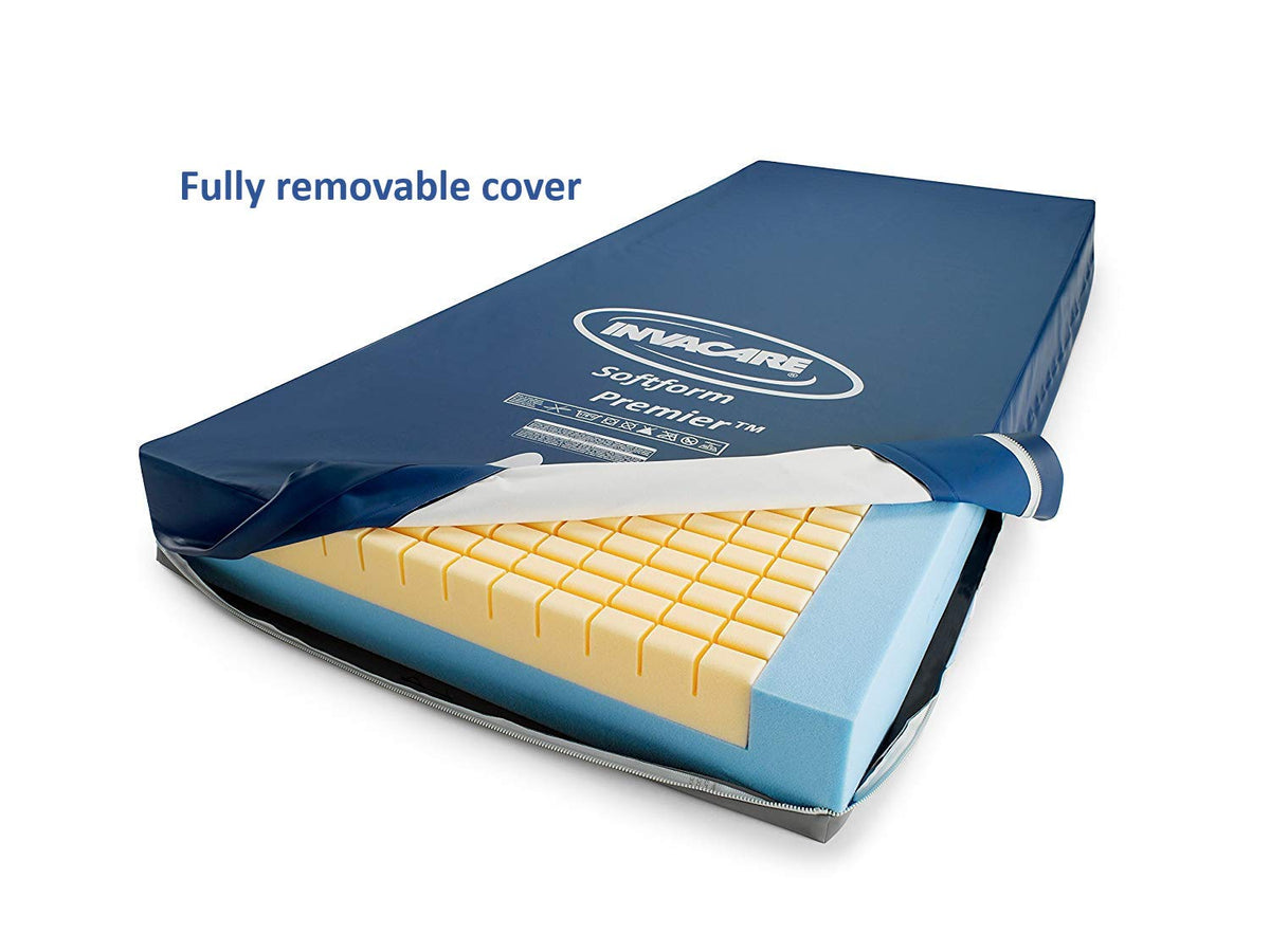 Fluid-Resistant Homecare Bed Mattress, 76 x 36 x 6 in G9009