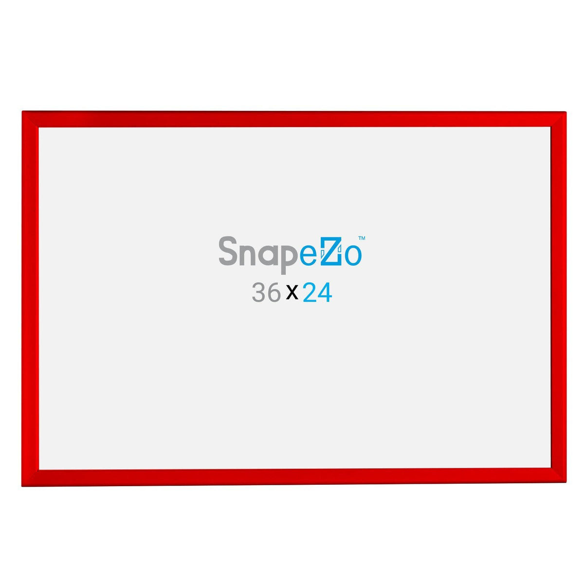 Movie Poster Frame 24x36 Inches Red Aluminum Profile V52998
