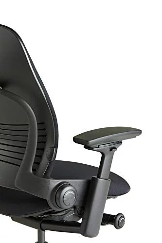 Black Fabric Chair B7227