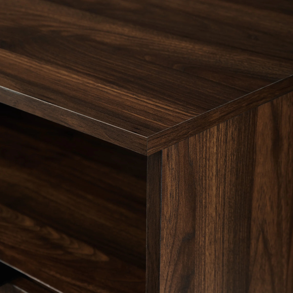 Dark Walnut Angled Door Sideboard M2783