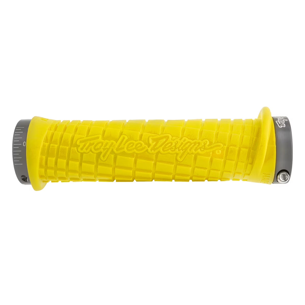Neon Yellow Lock-On Mountain Grips with Clamps L4557