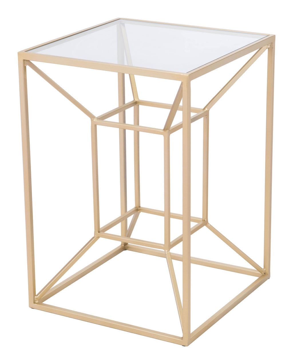 Gold Side Table J446