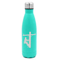 17 oz. Double Wall Vacuum Insulated Stainless Steel Water Bottle Travel Mug Cup Q200