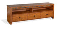 Rustic 74 inch TV Console J739