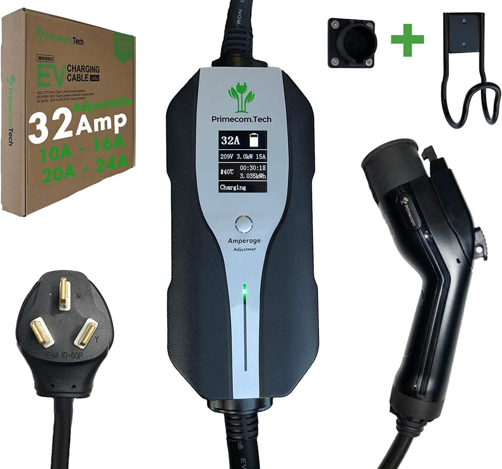 Level 2 Electric Vehicle Charger with 30Ft Cable C279757