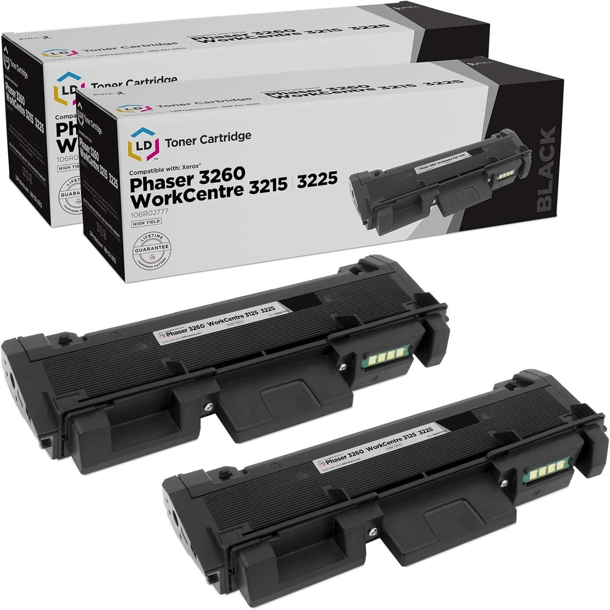 Black 2-Pack High Yield Toner Cartridge I751