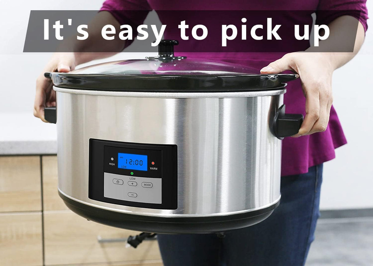 8.5 Quart Programmable Electric Slow Cooker D772
