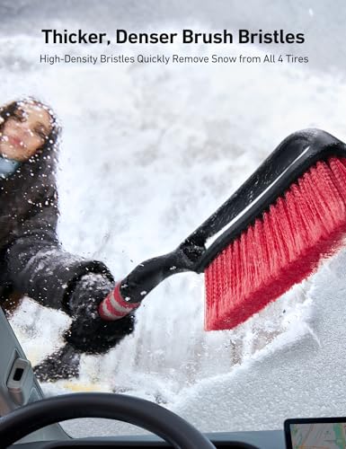 2 Pack 27" Snow Brush and Ice Scrapers A348