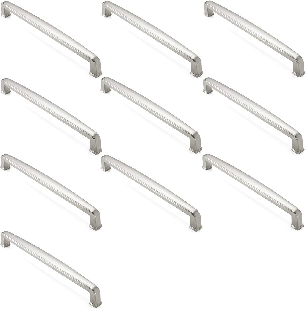 Satin Nickel Kitchen Cabinet Handles Pack of 2 P52258
