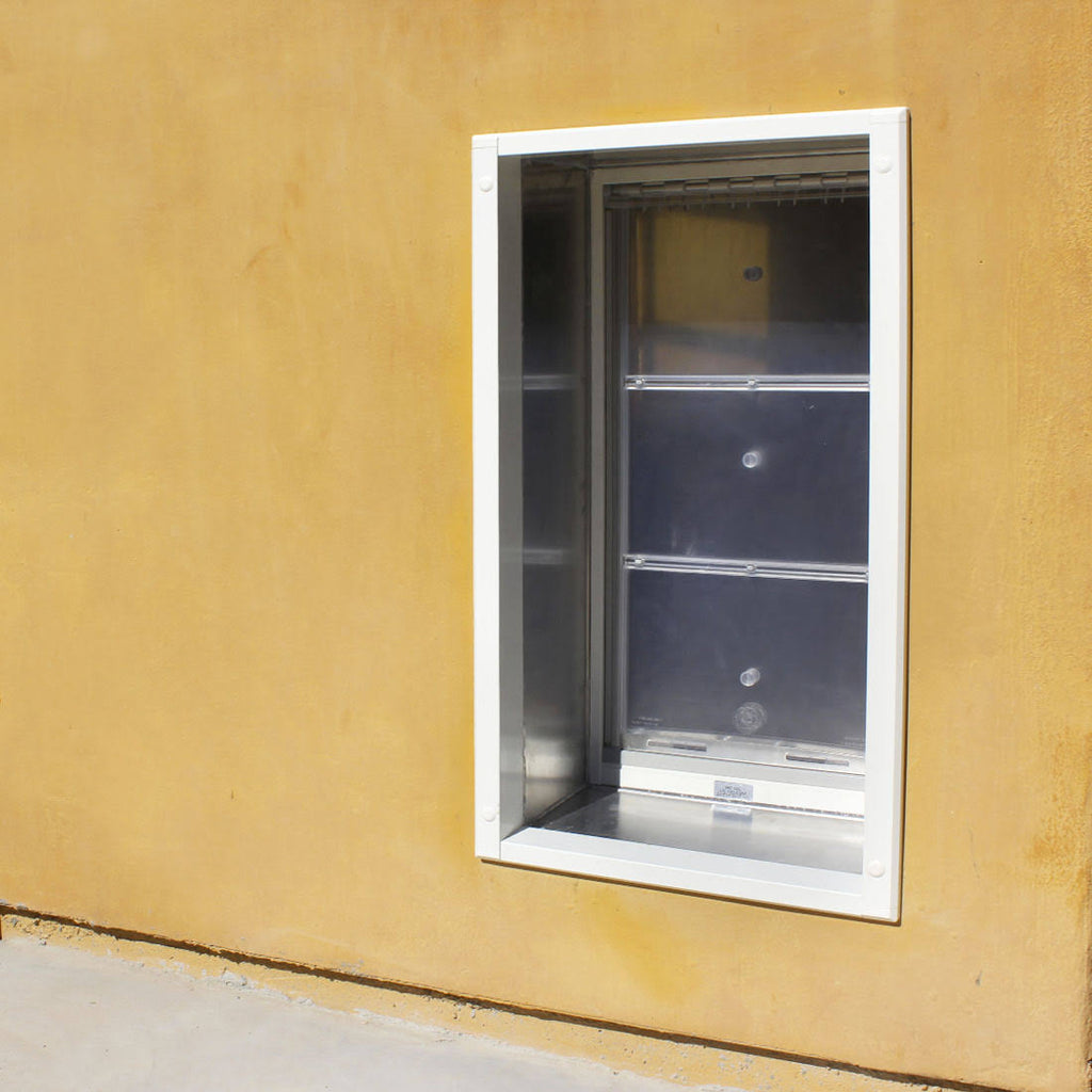 Single Flap Wall Mount Pet Door T872
