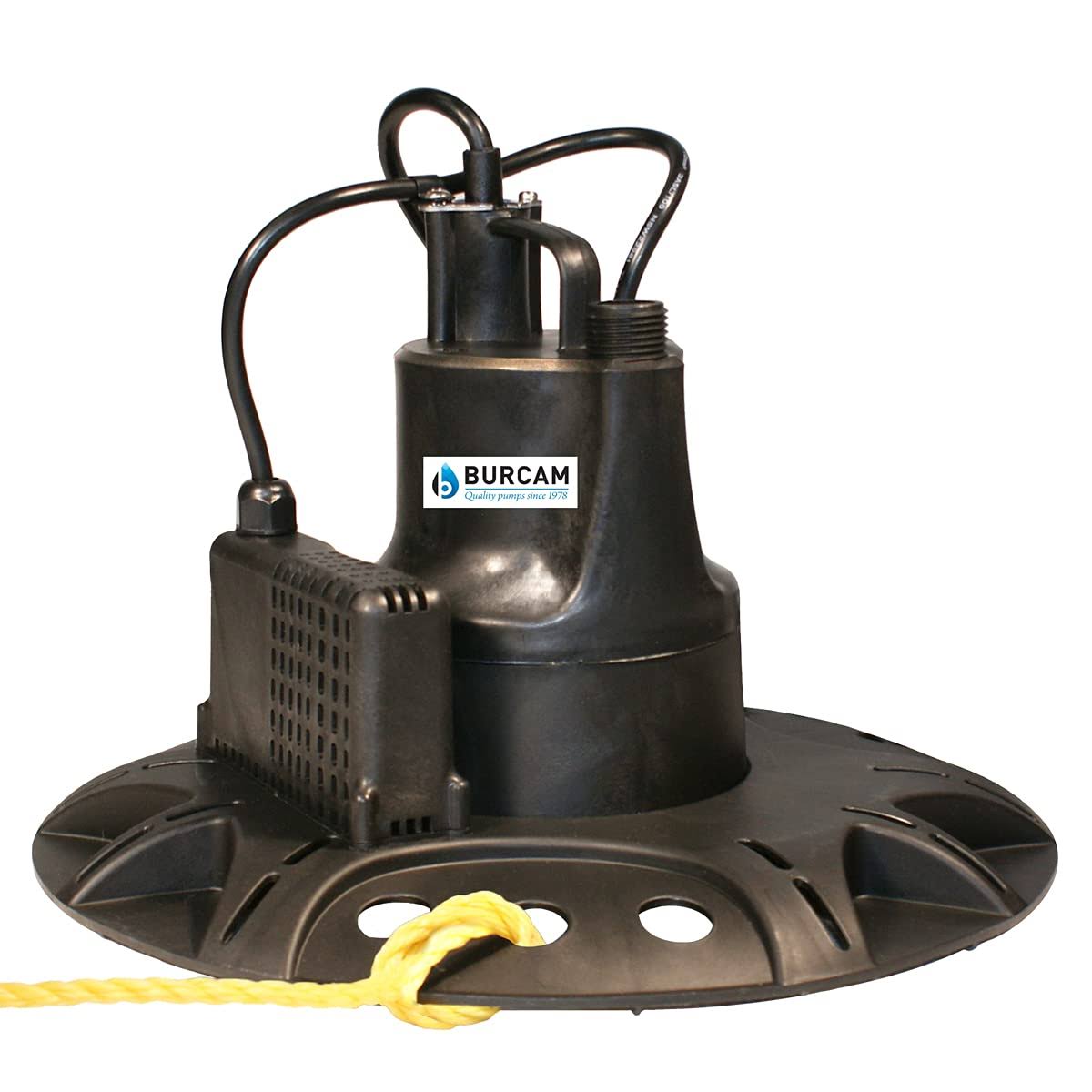 Black Automatic Pool Cover Pump S407