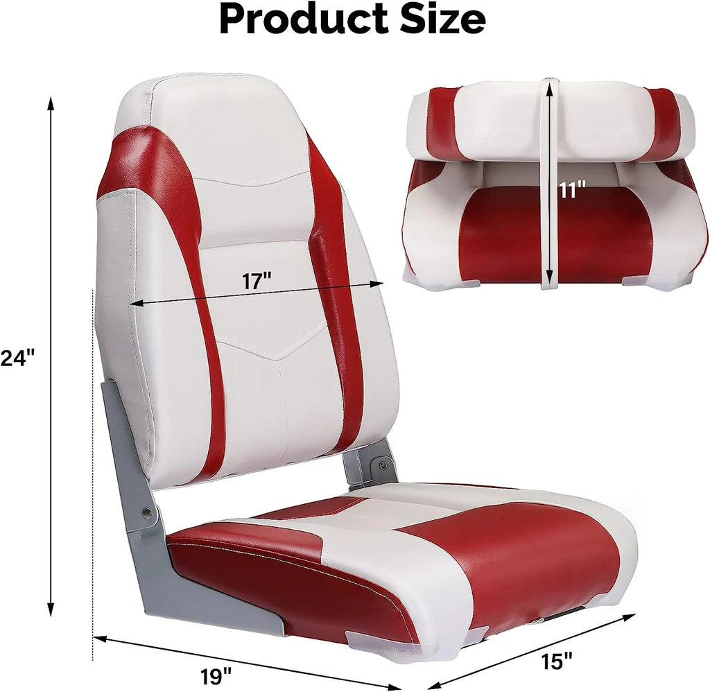 Folding Boat Seats 2 Pack Waterproof D74665