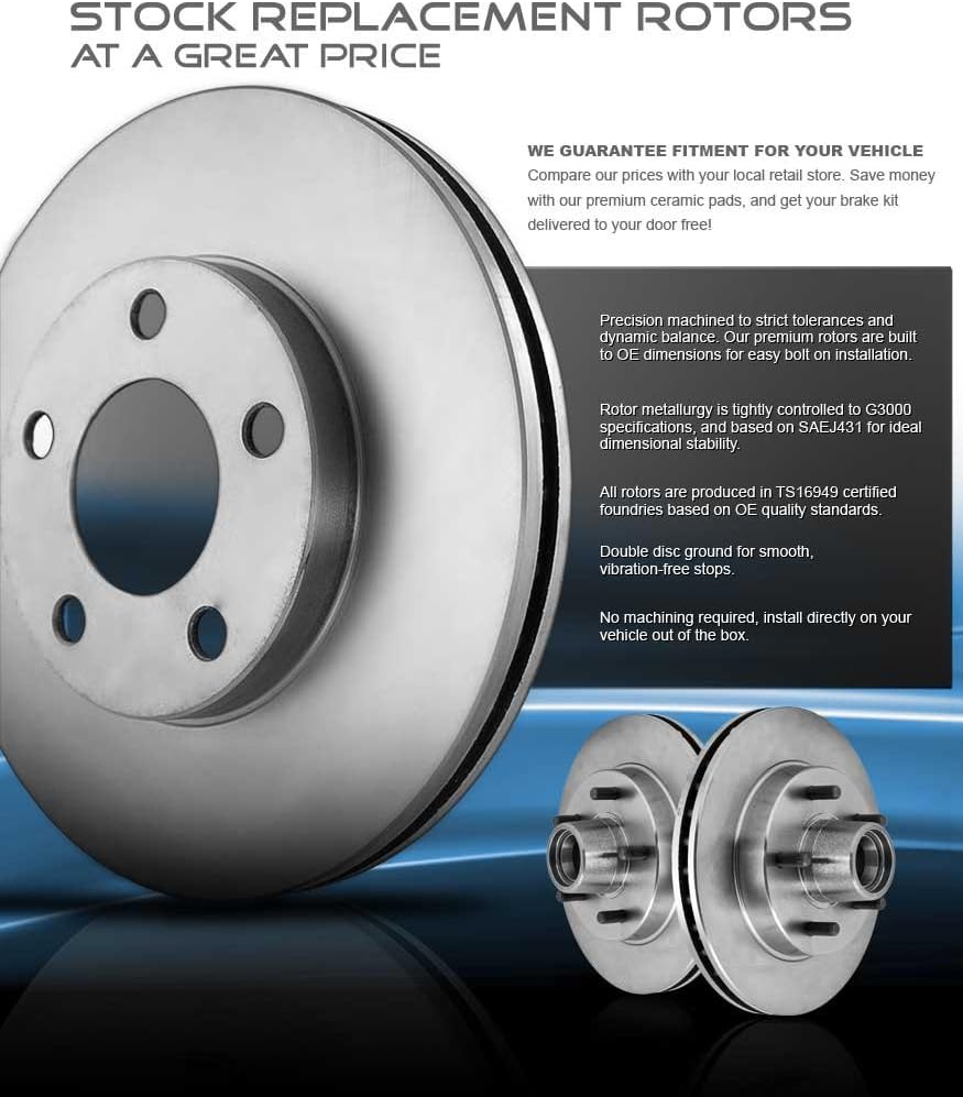 Brake Disc Rotors and Metallic Brake Pads A371