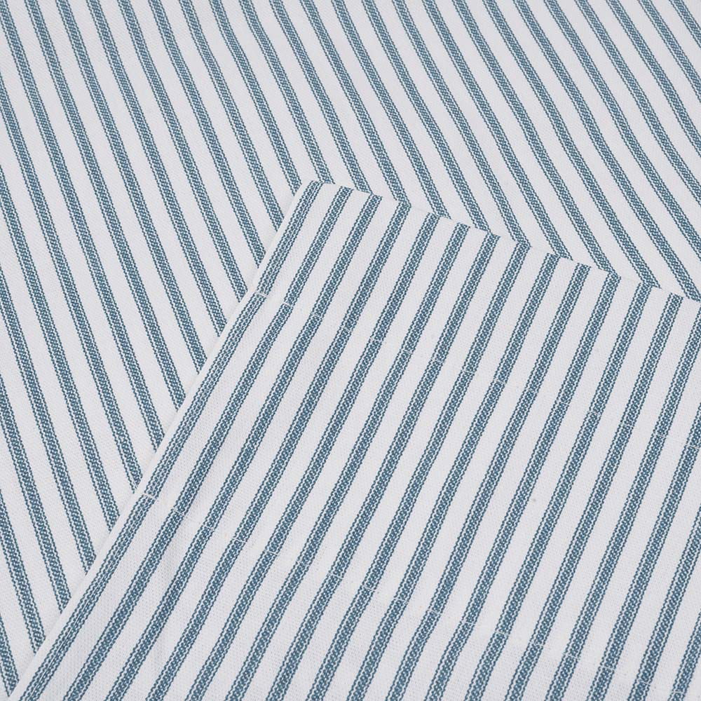 Ticking Stripe Rod Pocket Valance 58" x 15" Blue Y242399