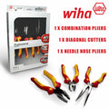 VDE Pliers Side Cutters Long Nose Heavy Duty Combination 1000v K854893