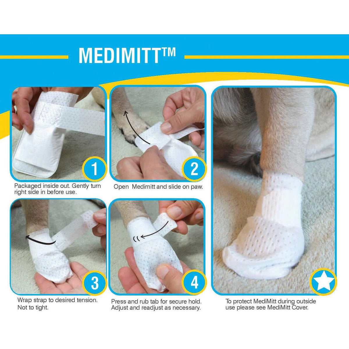 Dog Cat Medical Booties K9290