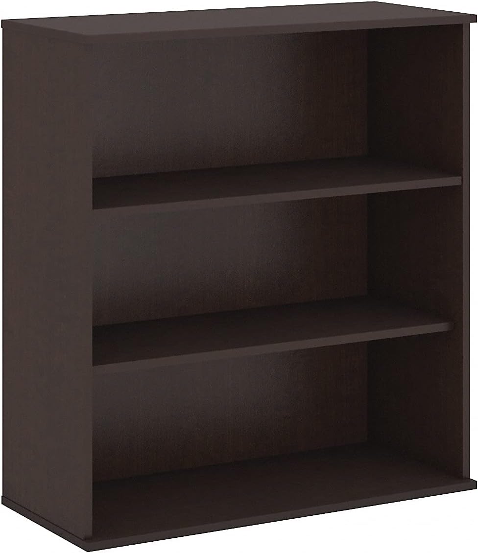3 Shelf Bookcase in Mocha Cherry S21584