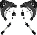 Front Upper Control Arms with Ball Joints and Sway Bars 6pc Set H532