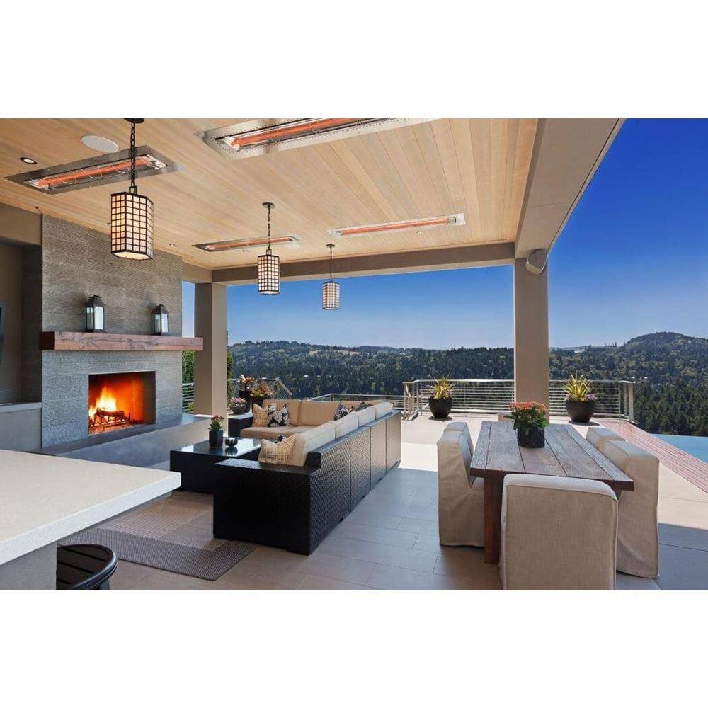 Beige 2000W Electric Infrared Patio Heater R1501