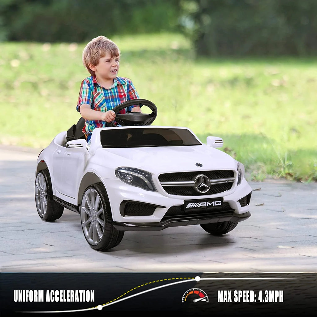 6V Kids Ride on Car with Remote Control Lights Music Red L17816