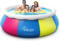 10ft 30in Inflatable Swimming Pool with Pool Cover L6195