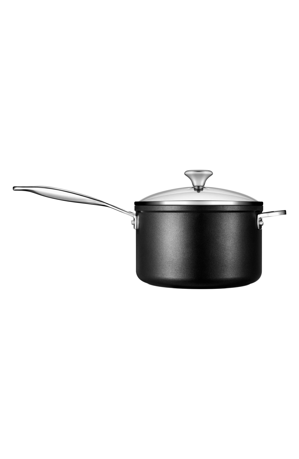 4 Qt. Toughened Nonstick Saucepan with Glass Lid R7025