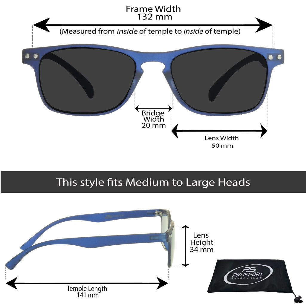 Black & Blue 2 Pack Reading Sunglasses V279476